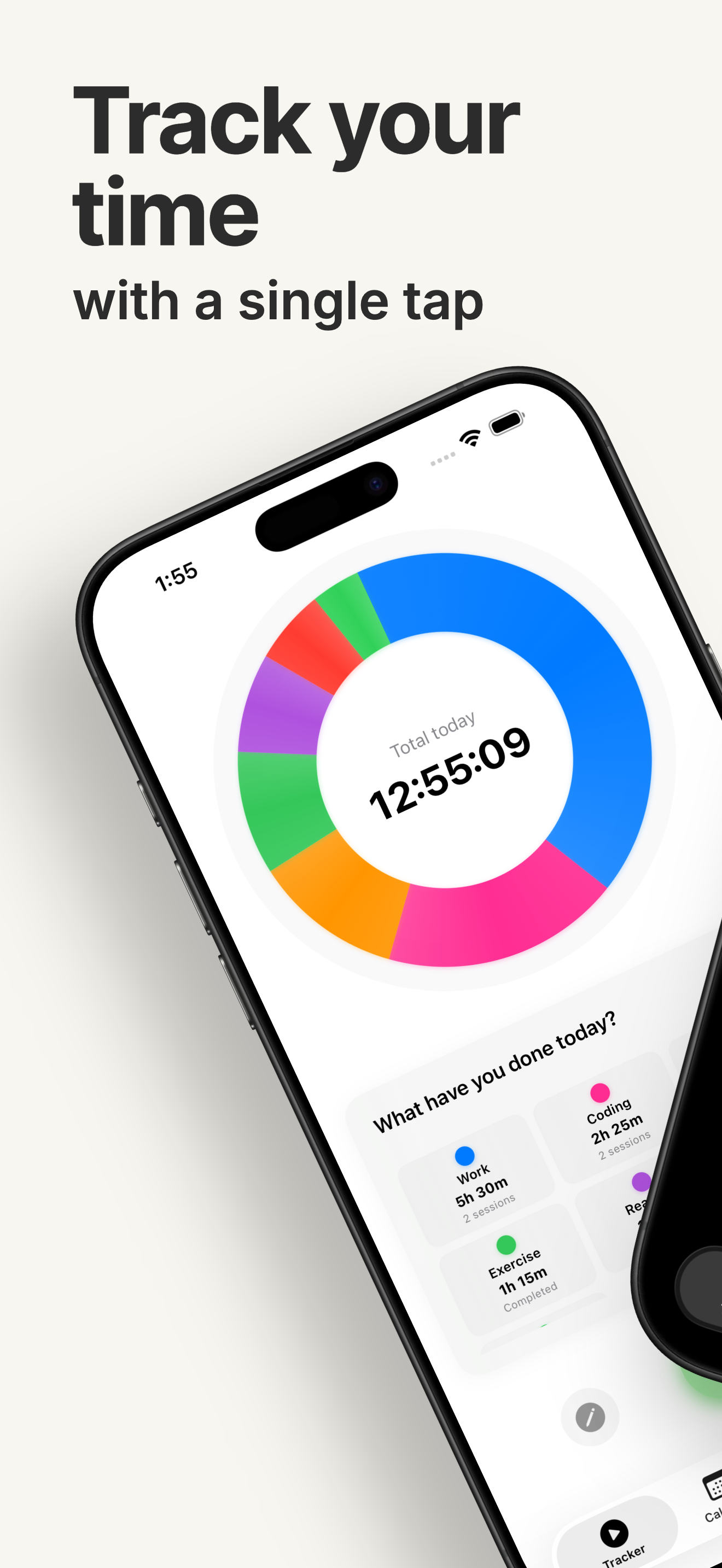 Simple Time - Track your time with a single tap